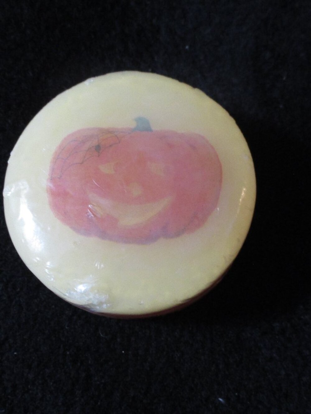 Vintage Bath & Body Works Halloween Jack O Lantern Glycerine Soap